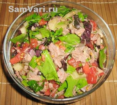 Рецепт салат с говядиной