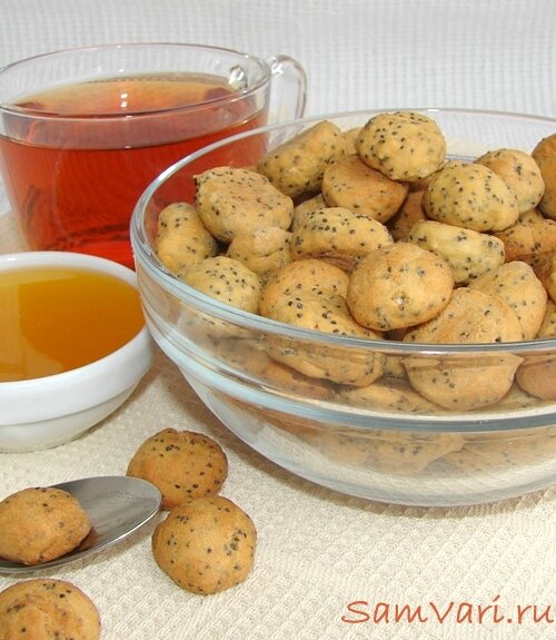 Печенье с маком
