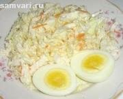 Салат из капусты зимний