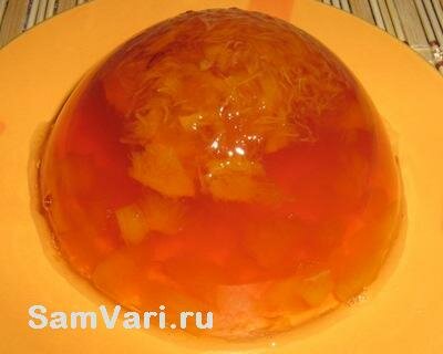 Желе из сливы