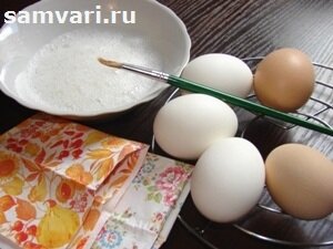 подготивим салфетки