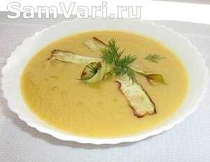 Кабачковый суп-пюре