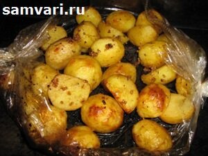 картошка молодая в духовке