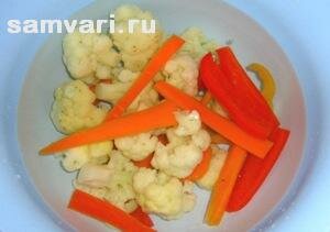 рецепт маринованных овощей